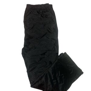 SWISS ALPS| WOMENS VINTAGE RUGGED WEAR BLACK POCKETED SNOW PANTS